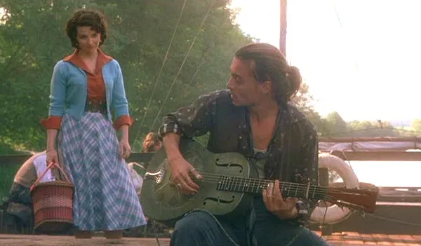 Johnny Depp singing