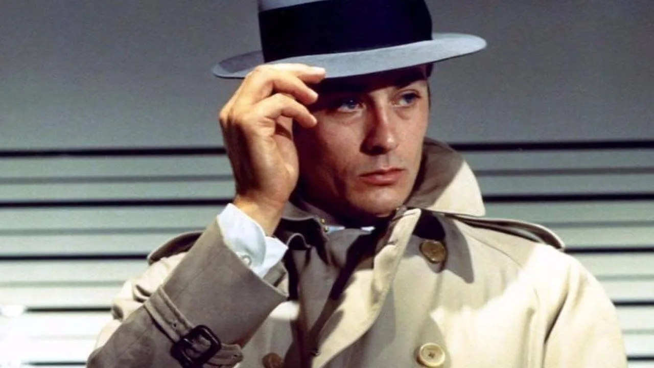 Alain Delon in Melville's Le Samourai