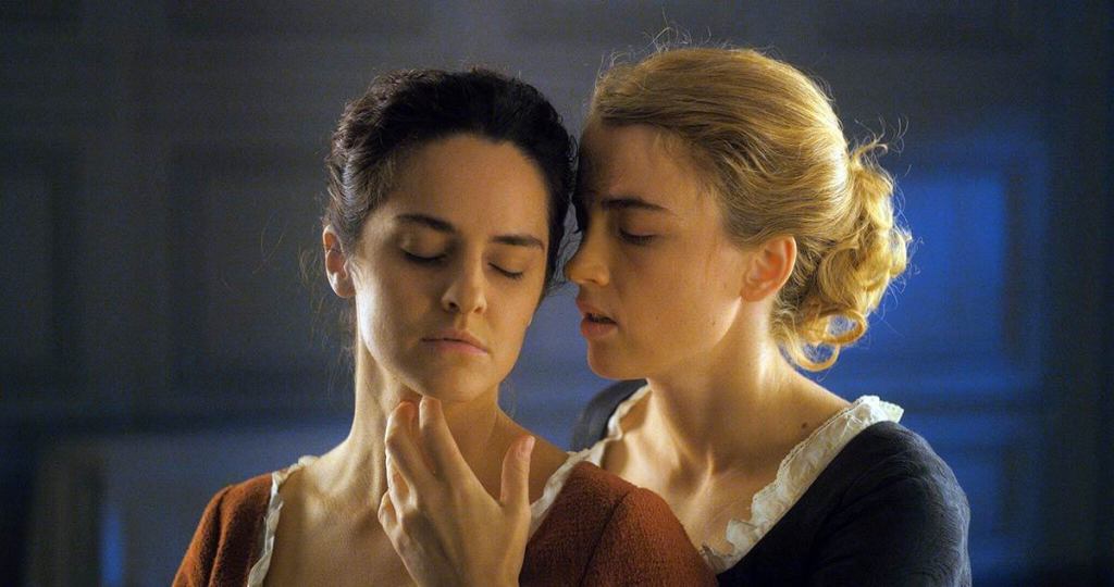Adele Haenel in a steamy scene